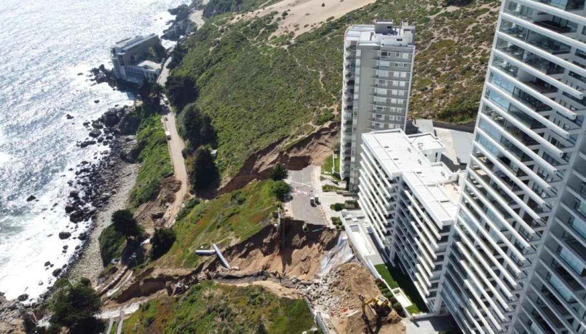 Socavones En Vi A Del Mar Comienza Protocolo De Mudanza En Edificios