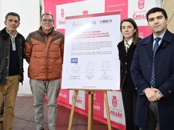 Municipalidad de Chillán firma convenio con Sernac