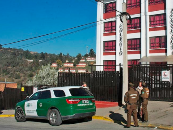 Colegio de Quilpué evacúa a miles de estudiantes por falso aviso de bomba