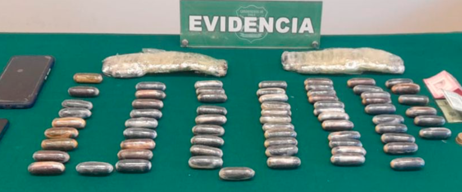 Detienen a extranjero sorprendido con un centenar de ovoides de cocaína en Papudo