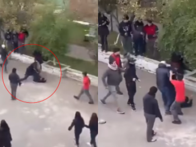 Otra vez Melipilla: Estudiantes se enfrentan en Liceo y uno saca un arma blanca