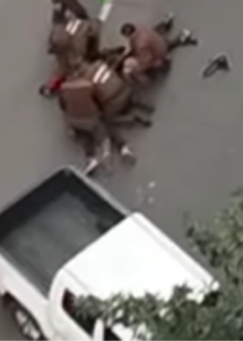 Persecución en Santiago: detienen a tres venezolanos por atropellar a carabinero
