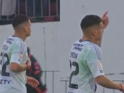 ANFP sanciona a Lucas Cepeda por provocaciones a hinchas de la U