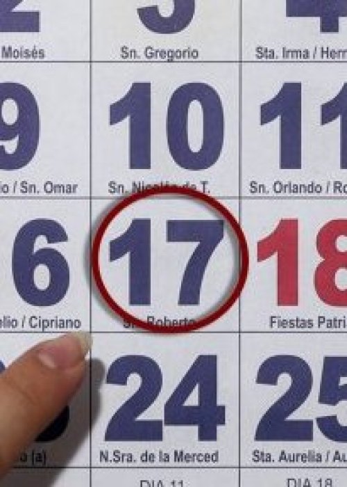Se cae proyecto que buscaba declarar feriado el 17 de septiembre